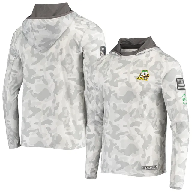 Men's Colosseum Charcoal Georgia Bulldogs OHT Military Appreciation Digital  Camo Quarter-Zip Hoodie