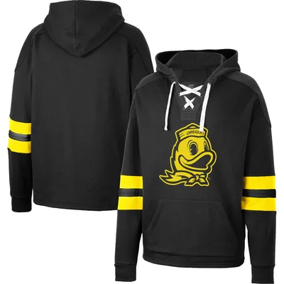 Oregon Ducks Colosseum Lace-Up 4.0 Pullover Hoodie