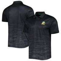 Men's Colosseum Black Oregon Ducks Marshall Polo