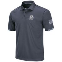 Men's Colosseum Charcoal Oregon Ducks Big & Tall OHT Military Appreciation Digital Camo Polo