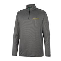 Men's Colosseum Charcoal Oregon Ducks Logo Quarter-Zip Windshirt