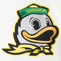 Sweat à capuche lacets Colosseum Cream Oregon Ducks 2.0 pour hommes