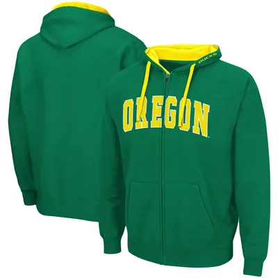 Oregon Ducks Colosseum Big & Tall Full-Zip Hoodie - Green