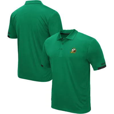 Men's Colosseum Green Oregon Ducks Big & Tall Santry Polo