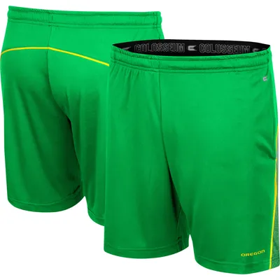 Men's Colosseum Green Oregon Ducks Laws of Physics Shorts