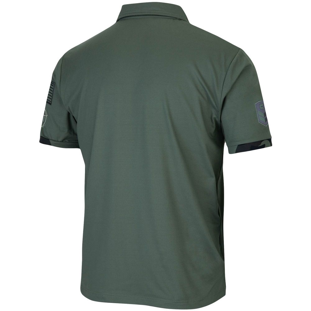 Men's Colosseum Green Oregon Ducks OHT Military Appreciation Echo Polo