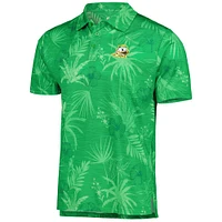 Polo de l'équipe Colosseum Green Oregon Ducks Palms pour homme