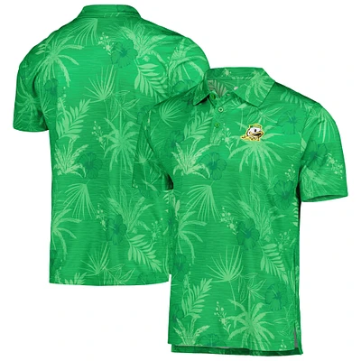 Polo de l'équipe Colosseum Green Oregon Ducks Palms pour homme