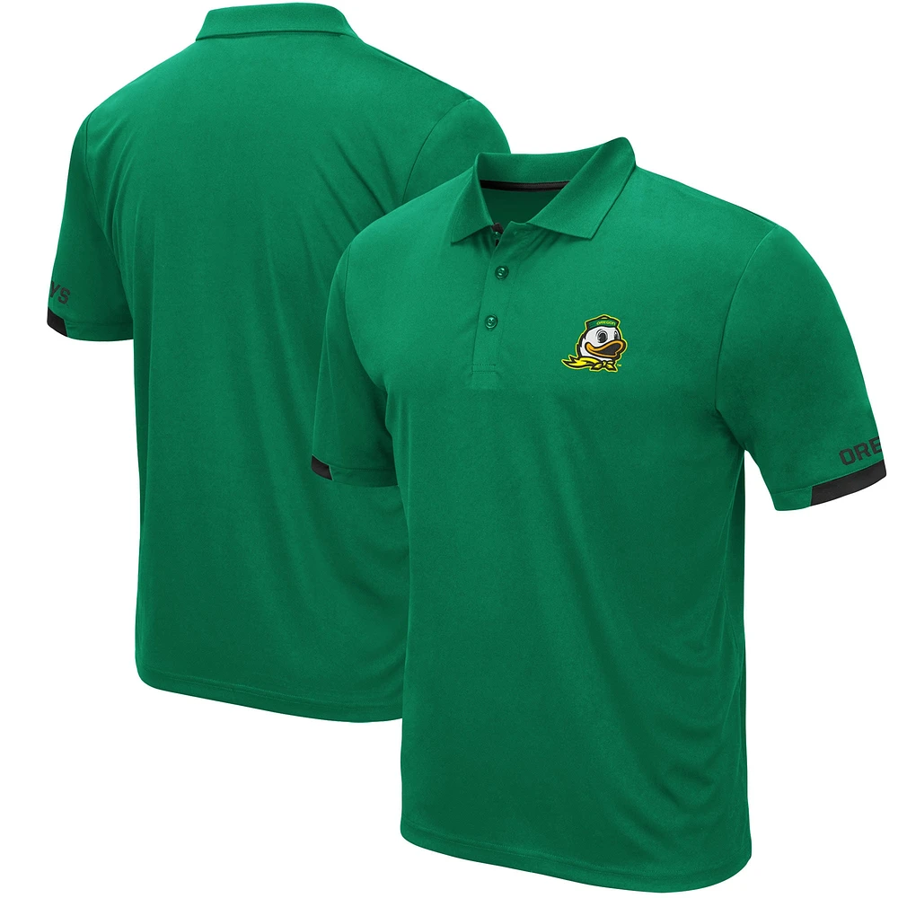 Polo léger Santry Oregon Ducks Colosseum Green pour hommes