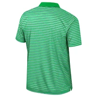 Men's Colosseum Green Oregon Ducks Striped Polo
