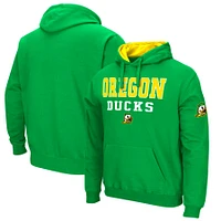 Men's Colosseum Green Oregon Ducks Sunrise Pullover Hoodie