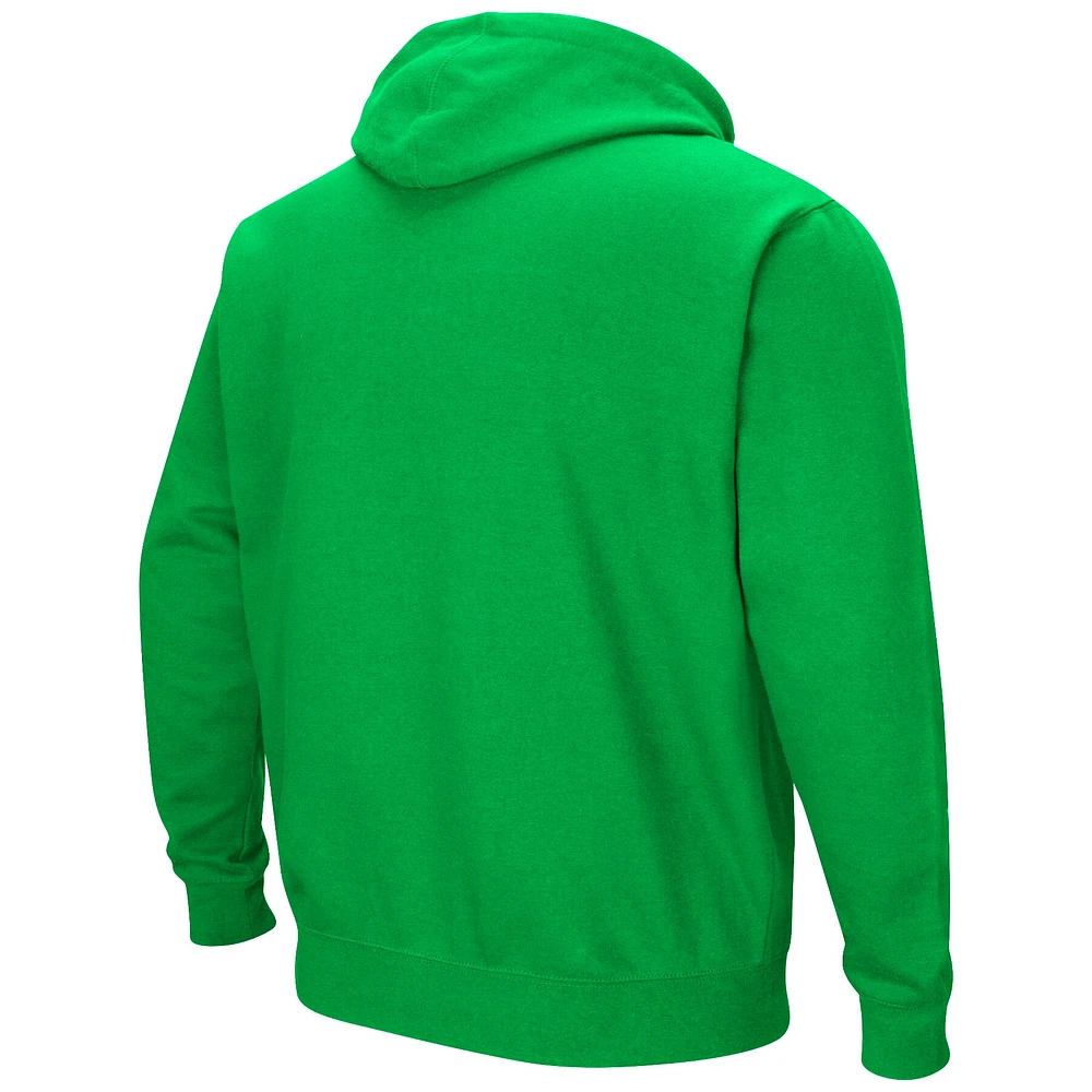 Men's Colosseum Green Oregon Ducks Sunrise Pullover Hoodie