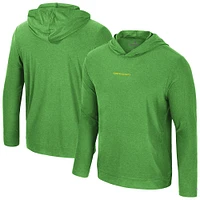 Men's Colosseum Kelly Green Oregon Ducks Long Sleeve T-Shirt Hoodie