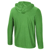 Men's Colosseum Kelly Green Oregon Ducks Long Sleeve T-Shirt Hoodie