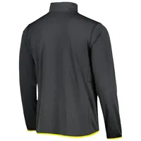 Men's Columbia Black Oregon Ducks Park View Omni-Wick Half-Zip Top