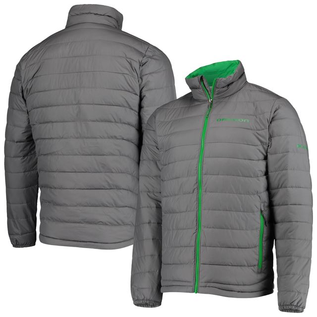 Veste Columbia Oregon Ducks Powder Lite à glissière intégrale pour homme