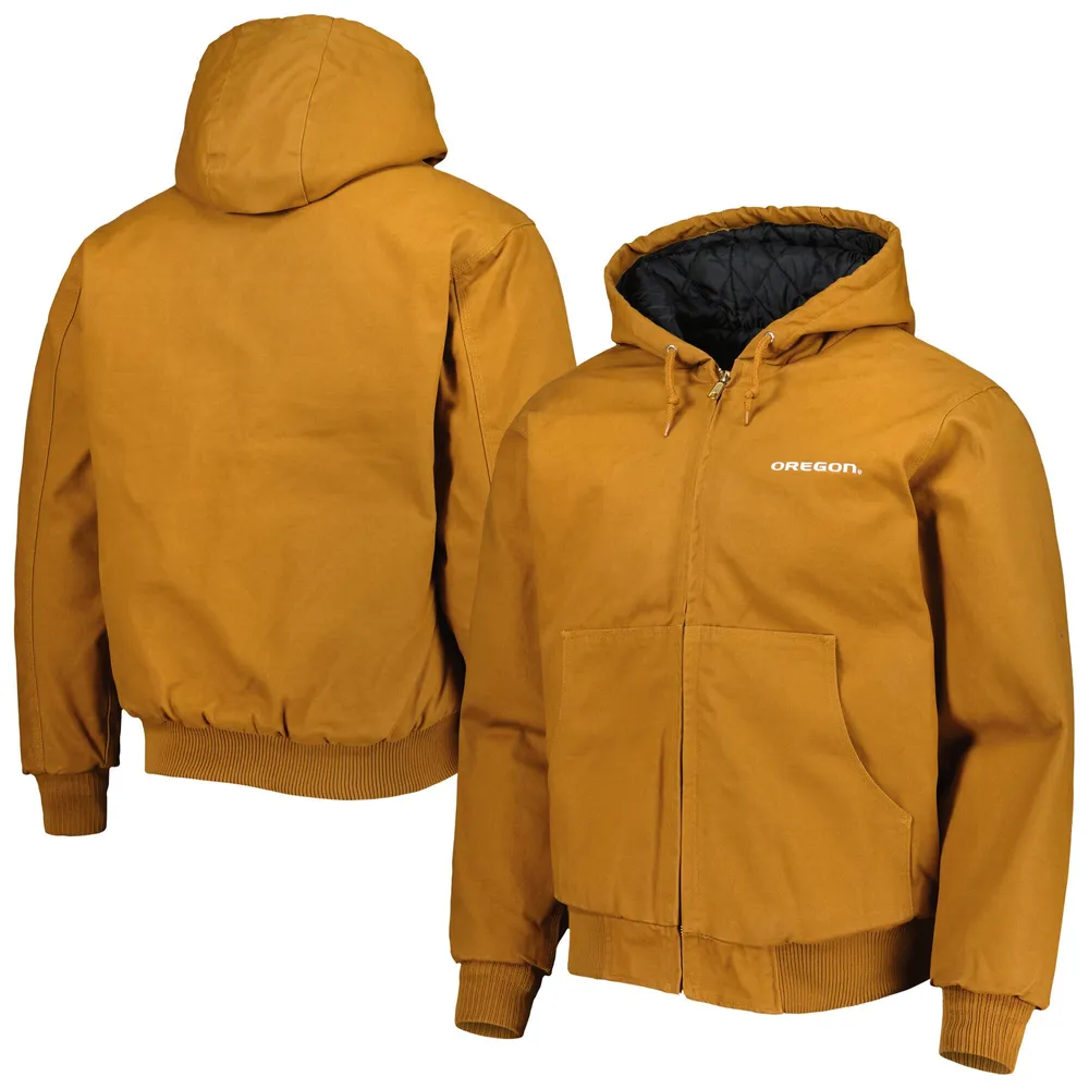 Lids Oregon Ducks Dunbrooke Dakota Full-Zip Hoodie - Tan | Vancouver Mall