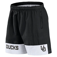 Men's Fanatics Black Oregon Ducks Elements Intensity Woven Shorts