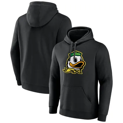 Oregon Ducks Fanatics Branded Logo Pullover Hoodie