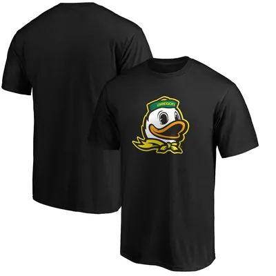 Oregon Ducks Fanatics Branded Logo T-Shirt - Black