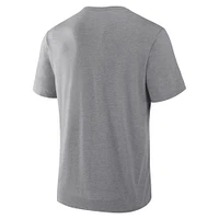 Men's Fanatics Gray Oregon Ducks Dynamic Showdown Tri-Blend T-Shirt