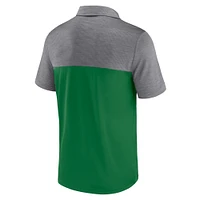 Polo Fanatics vert/gris pour homme des Oregon Ducks