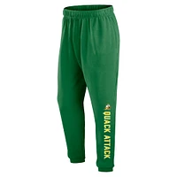 Men's Fanatics Green Oregon Ducks Chop Block Fleece Sweatpants