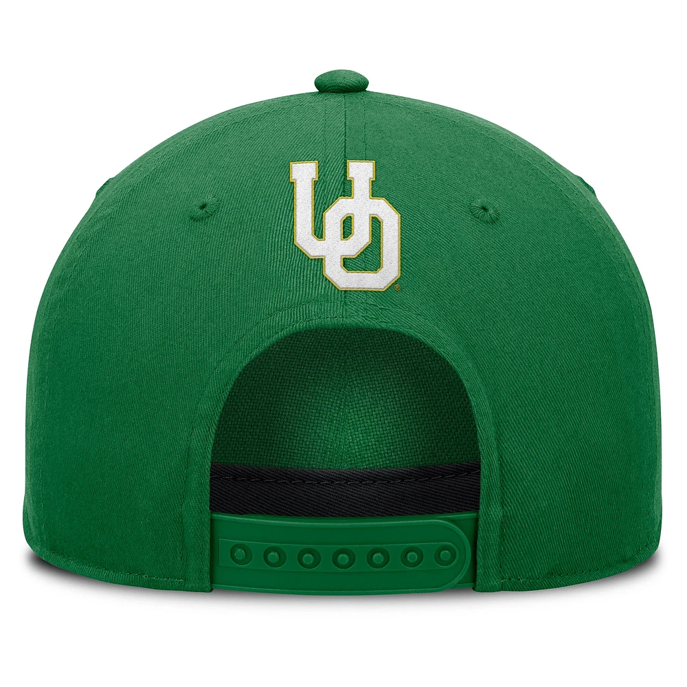 Men's Fanatics Green Oregon Ducks Foul Ball Rope Adjustable Hat