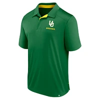 Men's Fanatics Green Oregon Ducks Fundamental Defender Polo