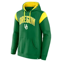 Men's Fanatics Green Oregon Ducks Game Over Pullover Hoodie