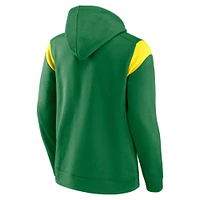 Men's Fanatics Green Oregon Ducks Game Over Pullover Hoodie