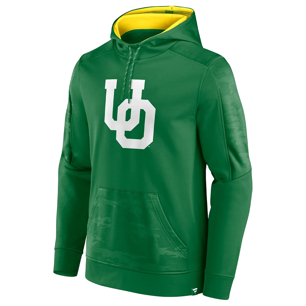 Men's Fanatics Green Oregon Ducks On The Ball Pullover Hoodie