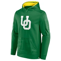 Sweat à capuche Fanatics Green Oregon Ducks On The Ball pour hommes