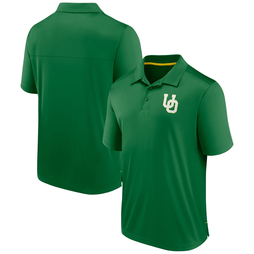 Men's Fanatics  Green Oregon Ducks Polo