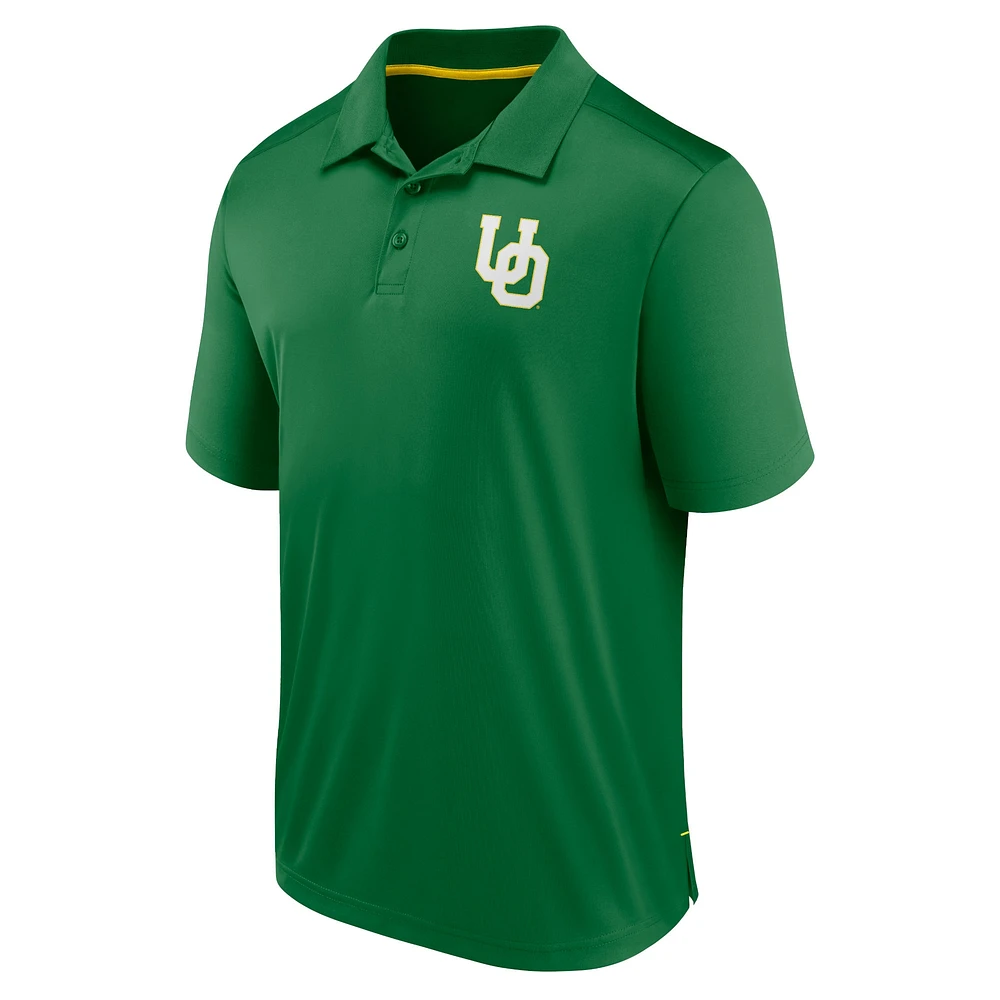 Polo fanatiques vert Oregon Ducks pour hommes