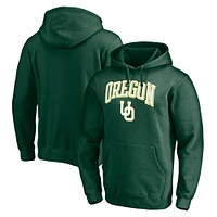 Men's Fanatics Green Oregon Ducks Traditional Bevel Pullover Hoodie