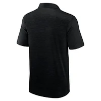 Men's Fanatics Heather Black Oregon Ducks Classic Homefield Polo