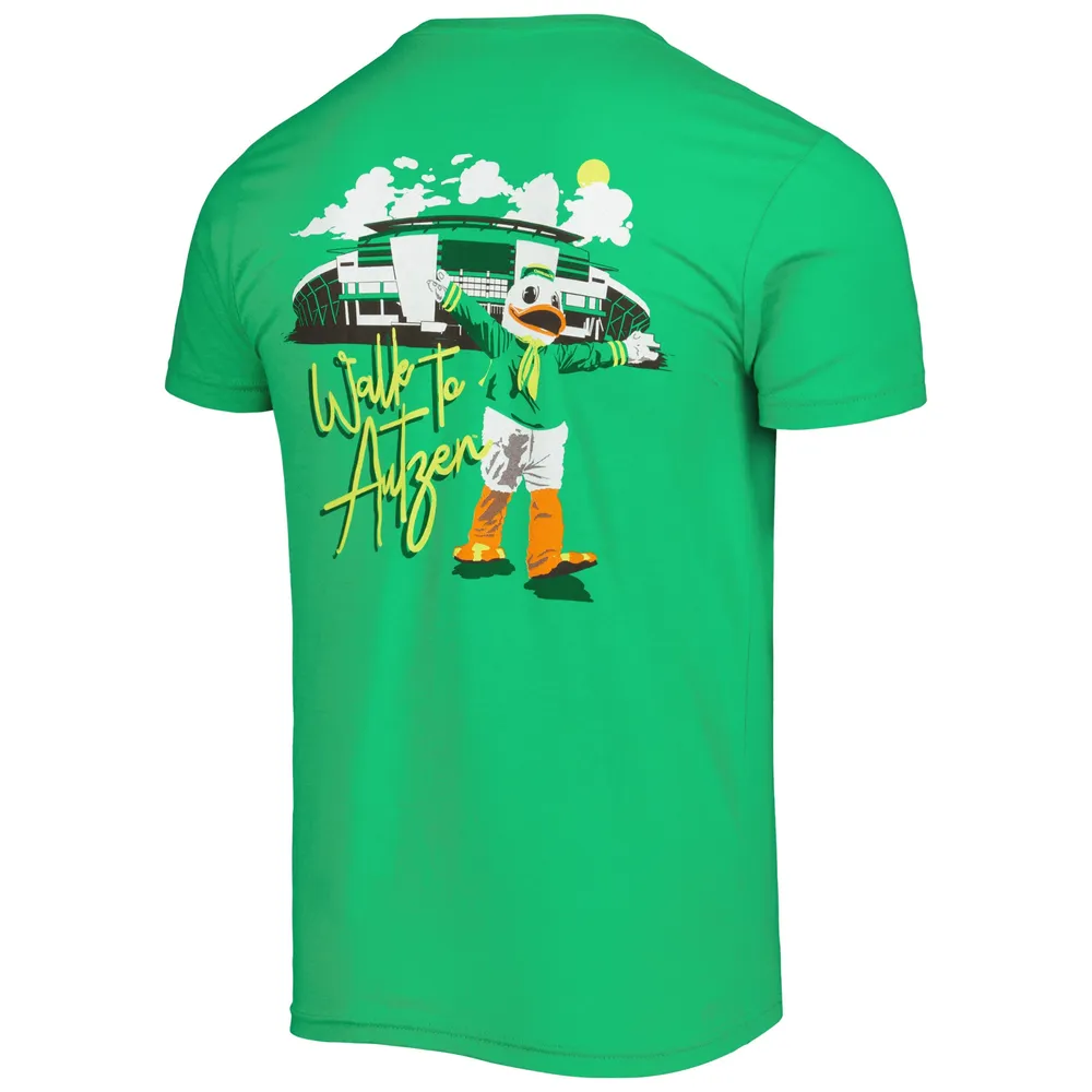 T-shirt vert Oregon Ducks Hyperlocal pour homme