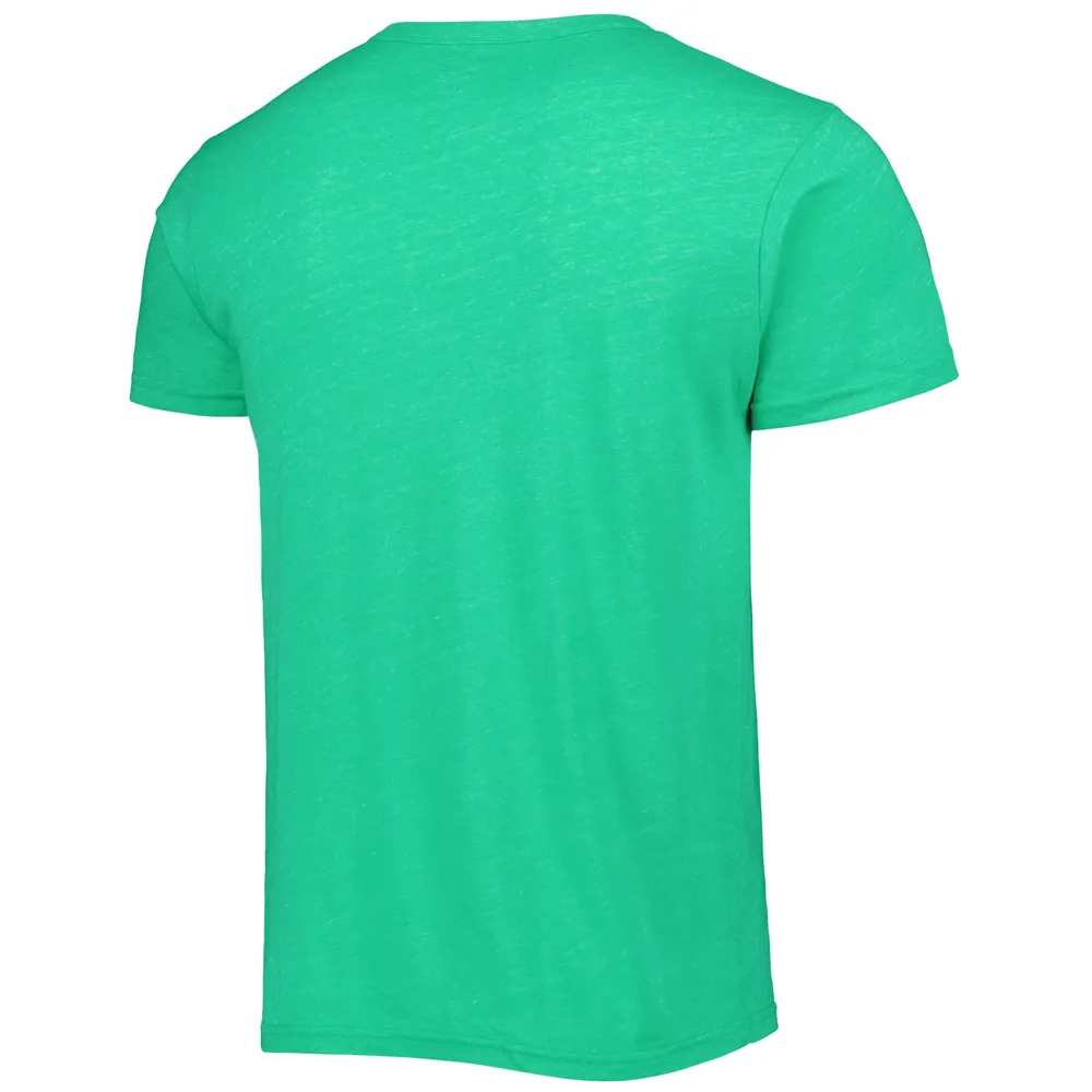 T-shirt à trois mélanges pour hommes League Collegiate Wear Heather Kelly Green Oregon Ducks 1965 Arch Victory Falls