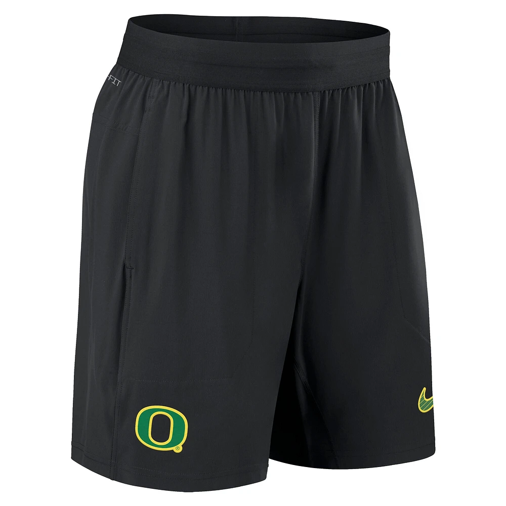 Short de performance Nike noir Oregon Ducks 2024 pour homme