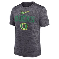 Men's Nike Black Oregon Ducks Campus Slant Velocity Performance T-Shirt