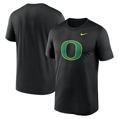 Men's Nike Black Oregon Ducks Color Pop Logo Legend T-Shirt