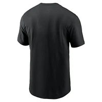 T-shirt Nike noir pour homme Génération O des Ducks de l'Oregon