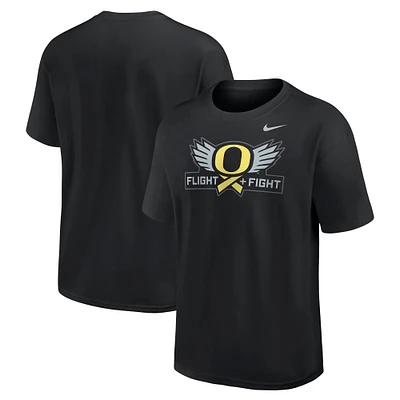 T-shirt Nike Max 90 pour homme, noir, Oregon Ducks