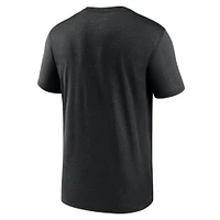 T-shirt Nike Performance Legend pour homme avec logo principal des Oregon Ducks, noir