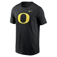 T-shirt Nike noir avec logo Evergreen des Oregon Ducks Primetime pour homme