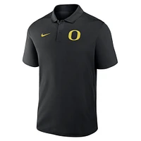 Men's Nike Black Oregon Ducks Primetime Victory Primary Logo Performance Polo
