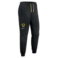 Men's Nike  Black Oregon Ducks Tech Fleece Jogger Pants