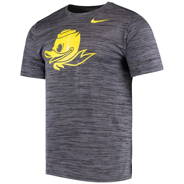 T-shirt Nike Oregon Ducks Tonal Velocity Legend noir pour homme