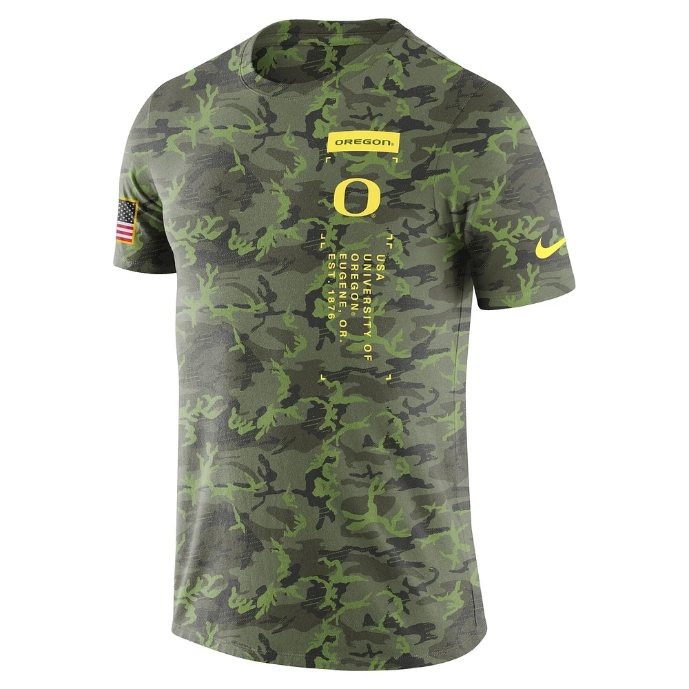 T-shirt militaire Nike Oregon Ducks pour homme